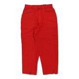 Vintage red Stefanel Trousers - womens 26" waist