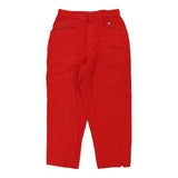 Vintage red Stefanel Trousers - womens 26" waist
