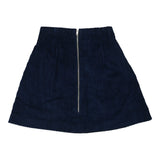 Vintage navy Unbranded Cord Skirt - womens x-small