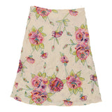 Vintage cream Twinset Mini Skirt - womens medium