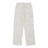 Vintage white Dielle Cargo Trousers - womens 32" waist