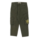 Vintage khaki Floreiza Cargo Trousers - womens 30" waist