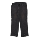 Dickies Trousers - 38W 30L Black Cotton