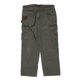 Vintage khaki Wrangler Cargo Trousers - mens 35" waist