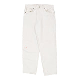Vintage white 550 Levis Jeans - mens 36" waist