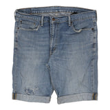 Vintage blue Levis Denim Shorts - mens 38" waist