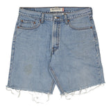 Vintage blue 550 Levis Denim Shorts - mens 34" waist
