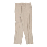 Vintage cream Wampum Trousers - mens 32" waist