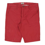 Vintage red Ovs Chino Shorts - mens 40" waist