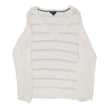 Vintage cream Tommy Hilfiger Jumper - womens large