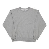 Blank Fruit Of The Loom Sweatshirt - XL Grey Cotton Blend