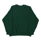 Made in USA Blank Riders Sweatshirt - XL Green Cotton Blend