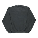 Blank Jerzees Sweatshirt - Large Grey Cotton Blend