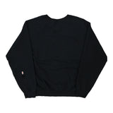 Blank Fruit Of The Loom Sweatshirt - Large Black Cotton Blend