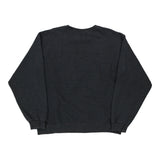 Blank Fruit Of The Loom Sweatshirt - Large Grey Cotton Blend