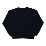 Blank Unbranded Sweatshirt - XL Navy Cotton Blend