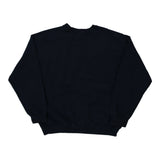Blank Unbranded Sweatshirt - XL Navy Cotton Blend