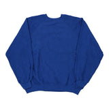 Made in USA Blank Player'S Club Sweatshirt - XL Blue Cotton Blend