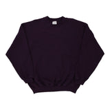 Blank Chic Sweatshirt - XL Purple Cotton Blend
