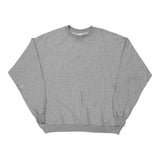 Blank Hanes Sweatshirt - XL Grey Cotton Blend