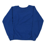 Made in USA Age 11-12 Hanes Sweatshirt - Small Blue Cotton Blend