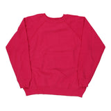 Made in USA Blank Hanes Sweatshirt - Large Pink Cotton Blend