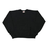 Blank Hanes Sweatshirt - XL Black Cotton Blend