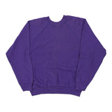 Made in USA Blank Tultex Sweatshirt - Medium Purple Cotton Blend