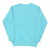 Blank Comfort Colors Sweatshirt - Medium Blue Cotton Blend