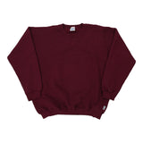 Made in USA Blank Tultex Sweatshirt - XL Burgundy Cotton Blend