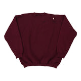 Made in USA Blank Tultex Sweatshirt - XL Burgundy Cotton Blend