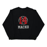 Indians Volleyball Jerzees Sweatshirt - Medium Black Cotton Blend