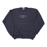 Minocqua Port & Company Sweatshirt - XL Blue Cotton Blend