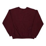 ABSA Texas Gildan College Sweatshirt - Large Burgundy Cotton Blend