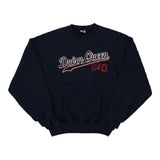 Dairy Queen Jerzees Sweatshirt - XL Navy Cotton Blend
