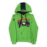 Age 12 De Kuba Graphic Hoodie - Small Green Cotton