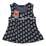 Age 13 Industrial Import Top - Medium Navy Cotton