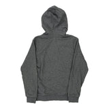 Age 10 Jeckerson Spellout Hoodie - Medium Grey Cotton
