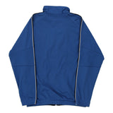 Age 11-12 Champion Track Jacket - Large Blue Polyester