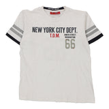 Age 10 Tdm T-Shirt - Large White Cotton