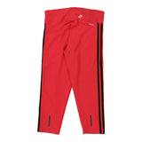 Capri Adidas Leggings - Small Pink Polyester
