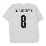 Age 12 Bingo Bikes J Graphic T-Shirt - Large White Cotton