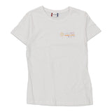 Age 12-13 Clique T-Shirt - Medium White Cotton