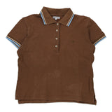 Age 11-12 Superga Polo Shirt - Medium Brown Cotton