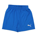 Age 13-14 Puma Sport Shorts - XL Blue Polyester