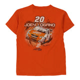 Age 10-12 Joey Logano #20 Chase Authentics Nascar T-Shirt - Medium Orange Cotton