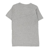 Age 13-14 Fruit Of The Loom T-Shirt - Small Grey Cotton