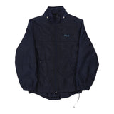 Age 13 Fila Jacket - Large Navy Nylon