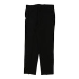 Vintage black Unbranded Trousers - womens 38" waist