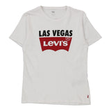 Las Vegas Levis Graphic T-Shirt - XS White Cotton